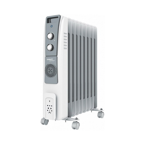 Масляный обогреватель Scarlett SC 51.2409 S5 белый