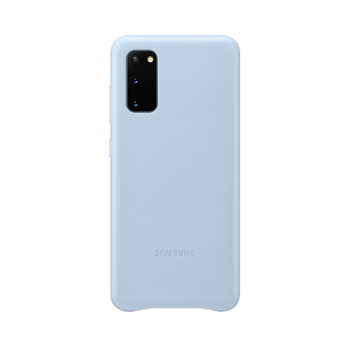 Чехол (клип-кейс) Samsung S20 (G980) LeatherCover l.blue EF-VG980LLEGRU