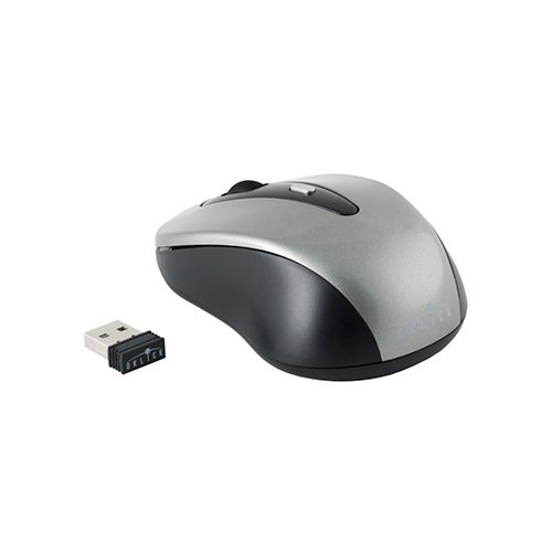 Мышь Oklick 435MW серый/черный оптическая (1600dpi) беспроводная USB (3but)