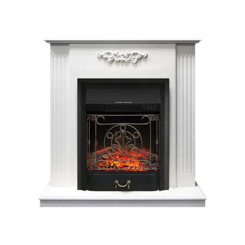Каминокомплект Royal Flame Lumsden с очагом Majestic BLack (белый дуб) 64905925