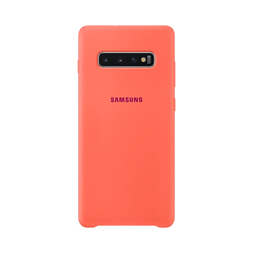 Чехол (клип-кейс) Samsung S 10+ (G 975) SiliconeCover pink EF-PG 975 THEGRU