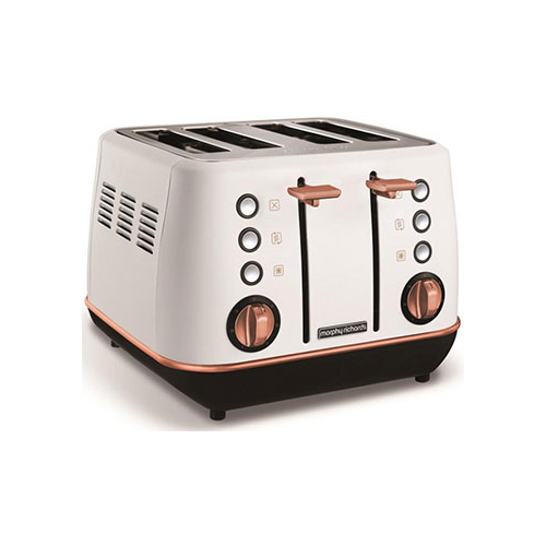 Тостер Morphy Richards Evoke Rose Gold White 240115