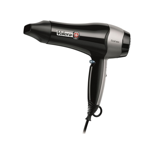 Сверхлегкий фен с настенным держателем Valera Excel 1800 Black