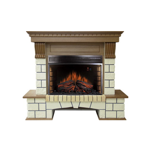 Каминокомплект Royal Flame Pierre Luxe с очагом Dioramic 28 (дуб) 11264905282