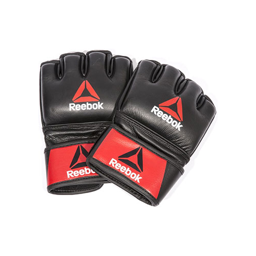 Перчатки для MMA Reebok Combat Leather Glove Large RSCB-10330RDBK