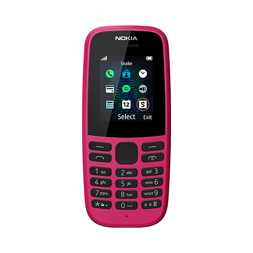Мобильный телефон Nokia 105 SS (ТА-1203) Pink/розовый