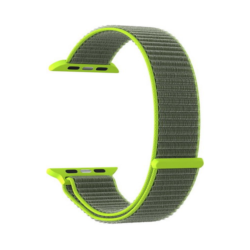 Ремешок для часов Lyambda для Apple Watch 42/44 mm VEGA DS-GN-02-44-2 Gray-green
