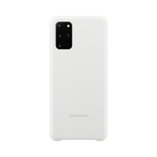 Чехол (клип-кейс) Samsung S20plus (G985) SiliconeCover white EF-PG985TWEGRU