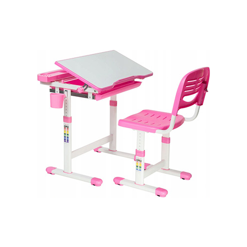 Комплект парта + стул трансформеры FunDesk Cantare Pink 515721