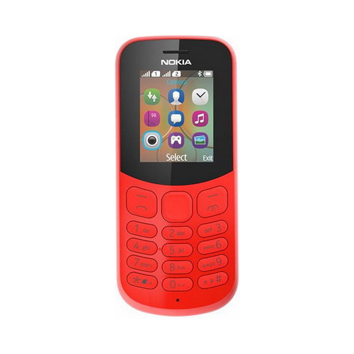 Мобильный телефон Nokia 130 Dual Sim красный