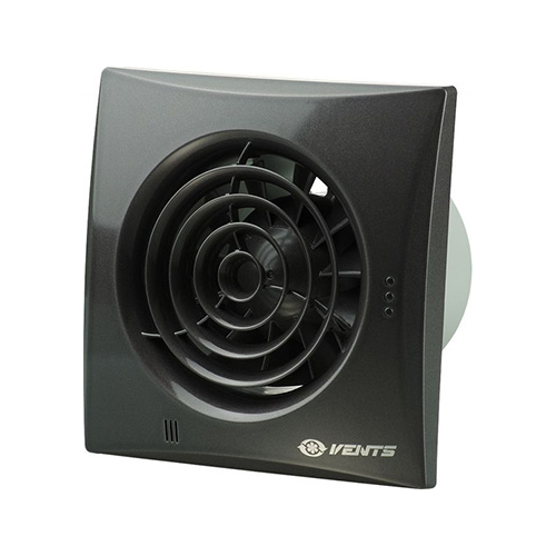 Вытяжной вентилятор Vents 150 Quiet черный сапфир 1F 00000009011