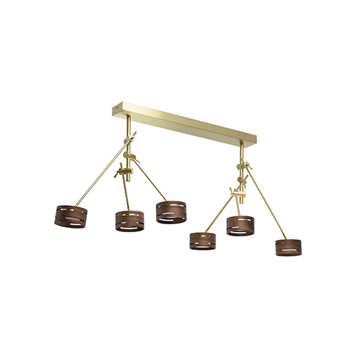 Люстра подвесная DeMarkt Чил-аут 725010406 60*0 5W LED 220 V