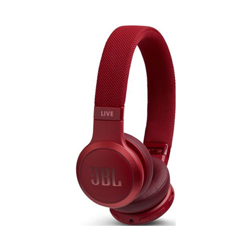 Накладные наушники JBLLIVE 400 BTRED красный