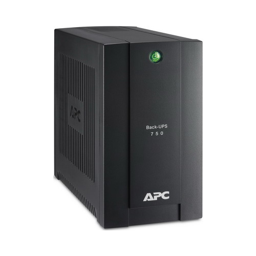 Источник бесперебойного питания APC Back-UPS BC750-RS 415Вт 750ВА черный