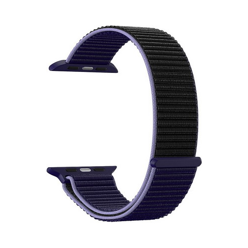 Ремешок для часов Lyambda для Apple Watch 42/44 mm VEGA DS-GN-02-44-43 Blue-black