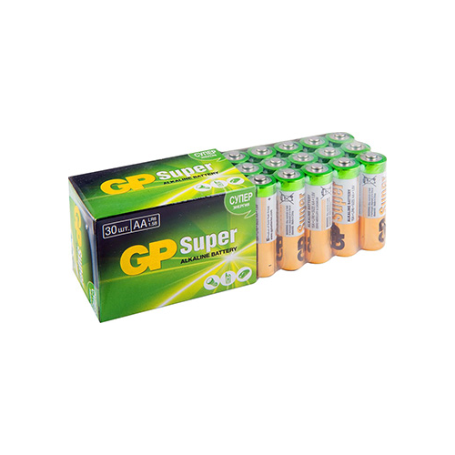 Батарейка GP Super Alkaline 15A LR6 AA (30шт)