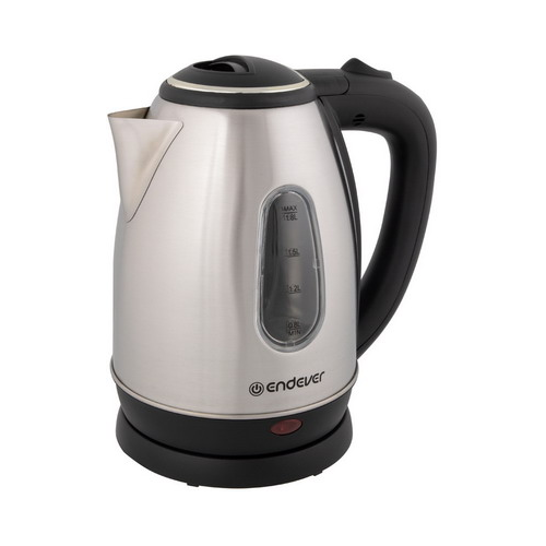 Чайник электрический Endever Skyline KR-220S стальной/черный