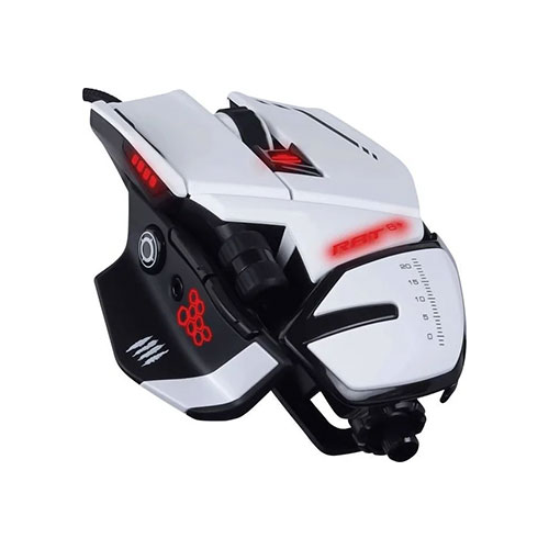 Мышь Mad Catz R.A.T. 6 White (MR04DCINWH000-0)