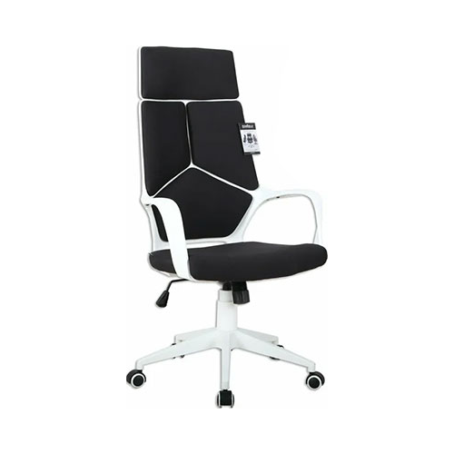 Кресло Brabix PREMIUM ''Prime EX-515'' пластик белый ткань черное 531812
