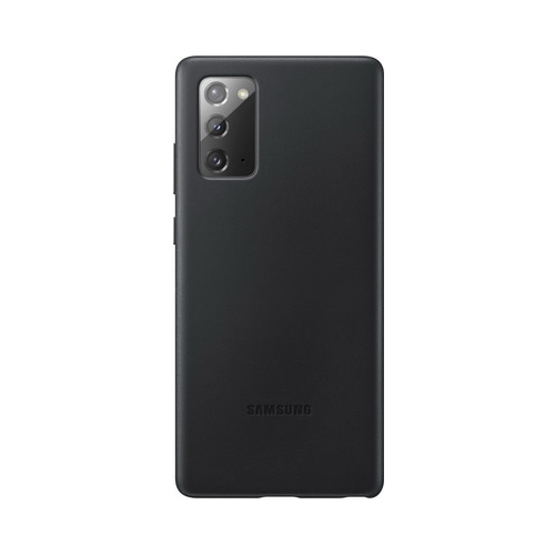 Чеxол (клип-кейс) Samsung Galaxy Note 20 Leather Cover черный (EF-VN980LBEGRU)