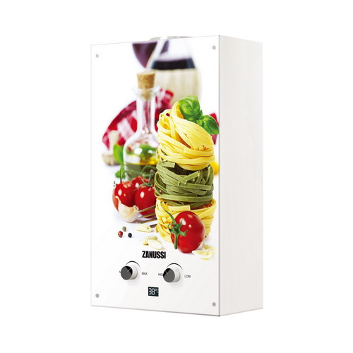 Газовый водонагреватель Zanussi GWH 10 Fonte Glass La Spezia
