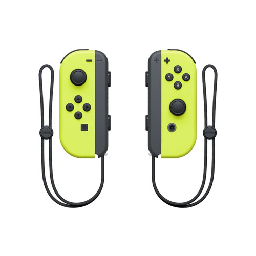 Геймпад Nintendo Switch Набор 2 контроллера Joy-Con (неоновые желтые)