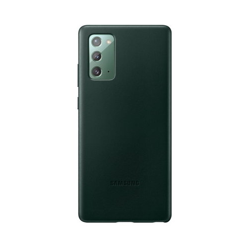 Чеxол (клип-кейс) Samsung Galaxy Note 20 Leather Cover зеленый (EF-VN980LGEGRU)