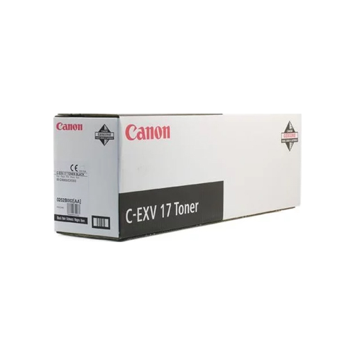 Тонер-картридж Canon C-EXV 17 Bk 0262 B 002 Чёрный