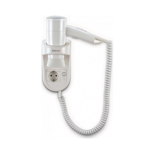 Настенный фен со встроенной евророзеткой Valera Premium Smart 1600 Socket 533.05/032.02