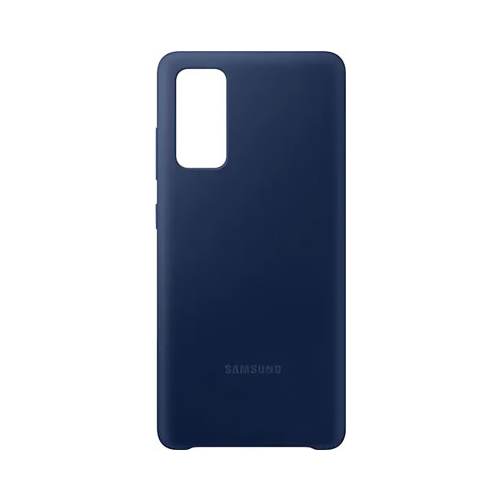 Чеxол (клип-кейс) Samsung Galaxy S20 FE Silicone Cover темно-синий (EF-PG780TNEGRU)