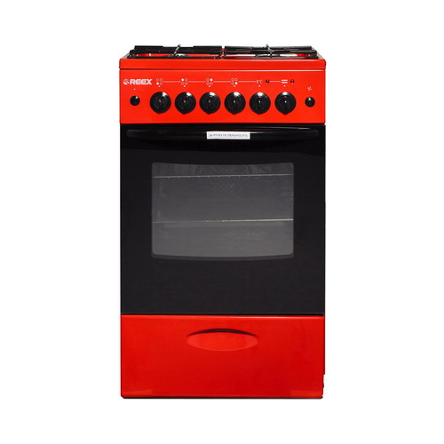 Комбинированная плита Reex CGE-540 ecRd красный