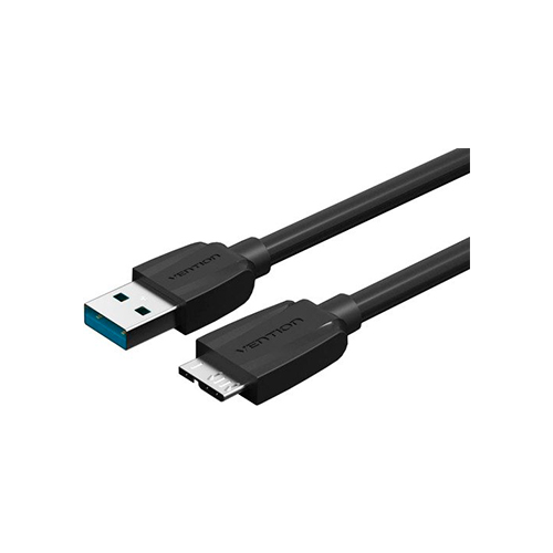 Кабель Vention USB 3.0 AM/micro B - 1м Black Edition