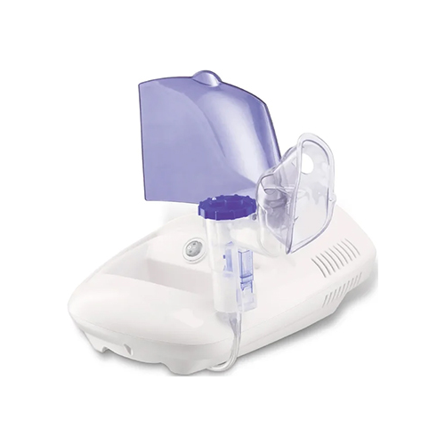 Ингалятор (небулайзер) медицинский B.Well WN-112K маски (взрослая детская младенческая) насадка для носа регулировка потока