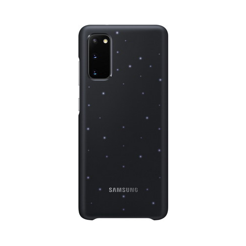 Чехол (клип-кейс) Samsung S20 (G980) LED-Cover black EF-KG980CBEGRU