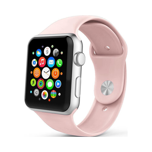 Ремешок спортивный Eva для Apple Watch 38/40 mm Розовый песок (AVA001PS)