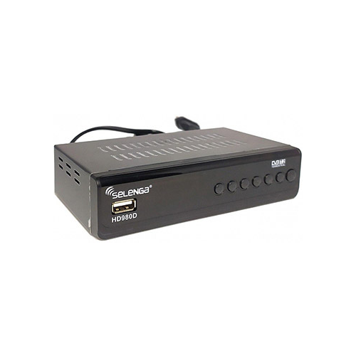 Цифровой телевизионный ресивер Selenga HD980D