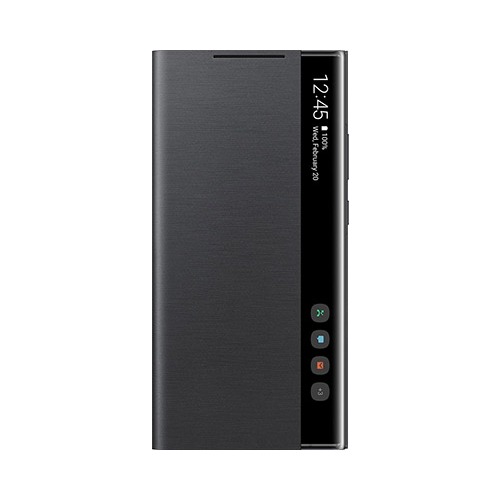 Чехол (флип-кейс) Samsung Galaxy Note 20 Ultra Smart Clear View Cover черный (EF-ZN985CBEGRU)