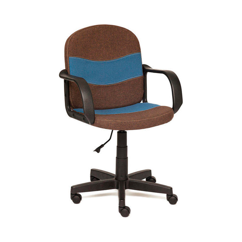 Офисное кресло Tetchair BAGGI (ткань коричневый/синий 3М7-147/С24)