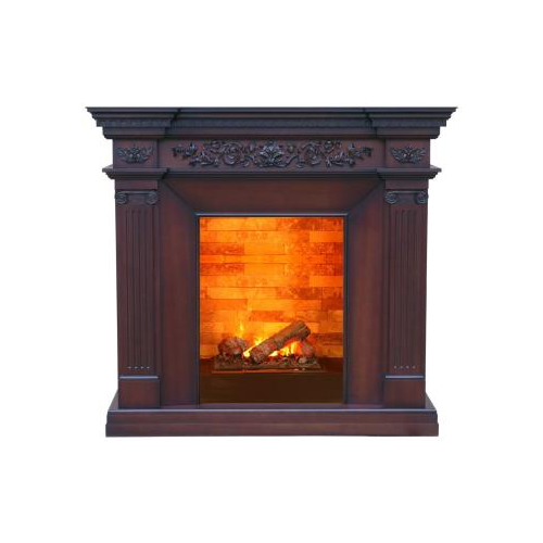Каминокомплект Dimplex Amalfi с очагом Cassette 400 махагон коричневый антик (64905530)