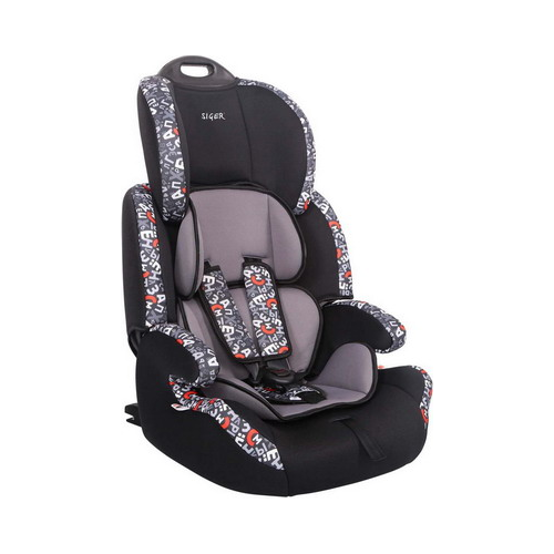 Автокресло Siger Стар ART ISOFIX 9-36 кг алфавит KRES 0480