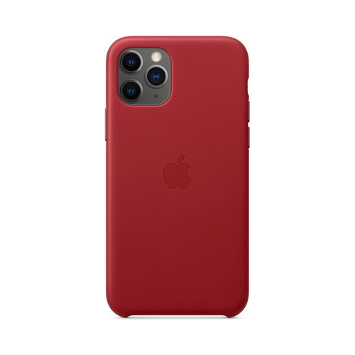 Чехол (клип-кейс) Apple iPhone 11 Pro Leather Case - (PRODUCT)RED MWYF2ZM/A