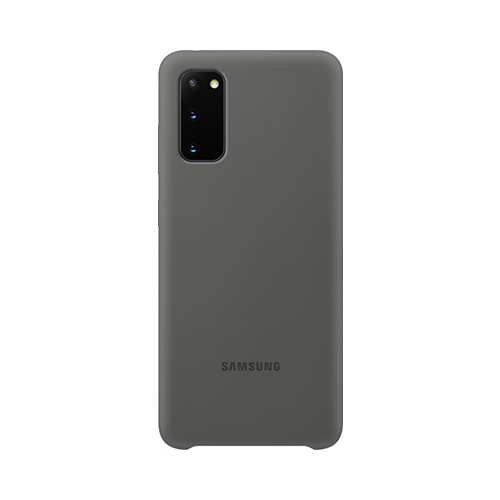 Чехол (клип-кейс) Samsung S20 (G980) SiliconeCover gray EF-PG980TJEGRU