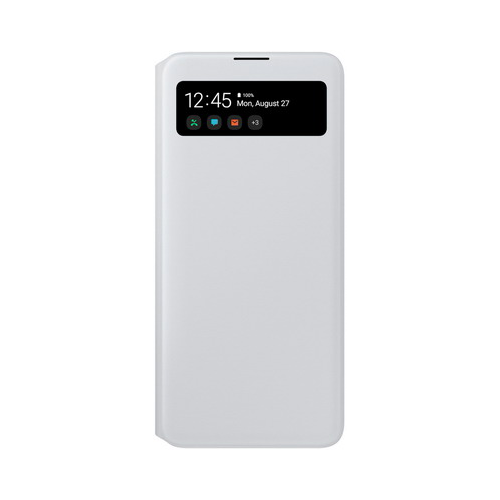Чехол (флип-кейс) Samsung A71 (A715) S-ViewCover white (EF-EA715PWEGRU)