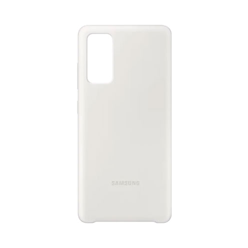 Чеxол (клип-кейс) Samsung Galaxy S20 FE Silicone Cover белый (EF-PG780TWEGRU)