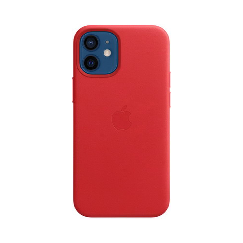 Чеxол (клип-кейс) Apple iPhone 12 mini Leather Case with MagSafe - (PRODUCT)RED MHK73ZE/A