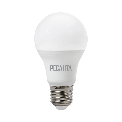Лампа Ресанта LL-R-A80-20W-230-4K-E27 (груша 20Вт нейтр. Е27) белый (10 шт)