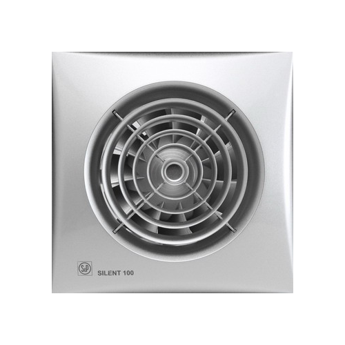 Вытяжной вентилятор Soler & Palau Silent-100 CRZ (серебро) 03-0103-103