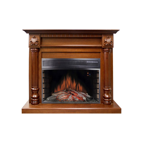 Каминокомплект Royal Flame Edinburg с очагом Dioramic 33 орех