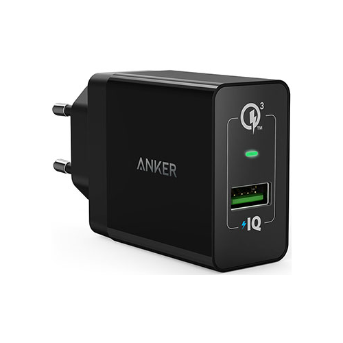 Сетевое зарядное устройство ANKER PowerPort+ 1 with QC3.0 & PowerIQ