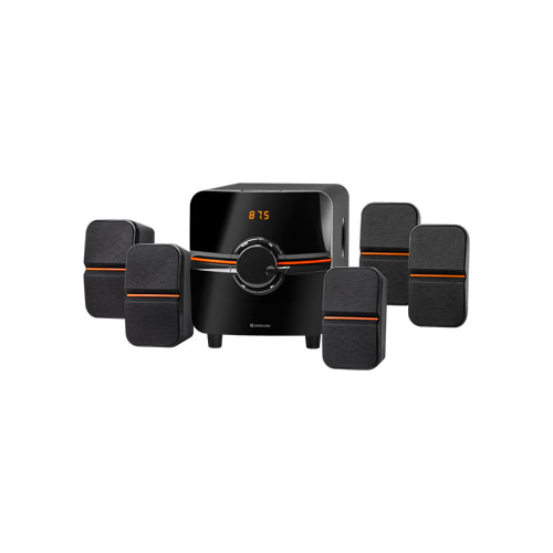 Акустическая 5.1 система Defender Cinema 64 64Вт BT/FM/MP3/SD/USB/LED/RC (65164)